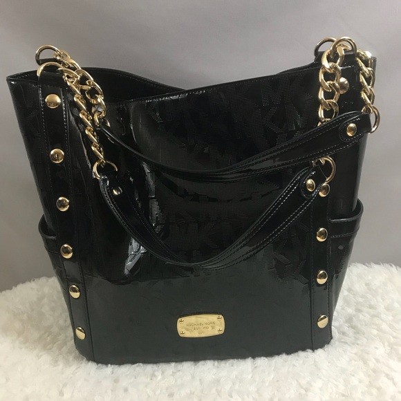 Michael Kors large Delaney signature monogram tote - Picture 1 of 5